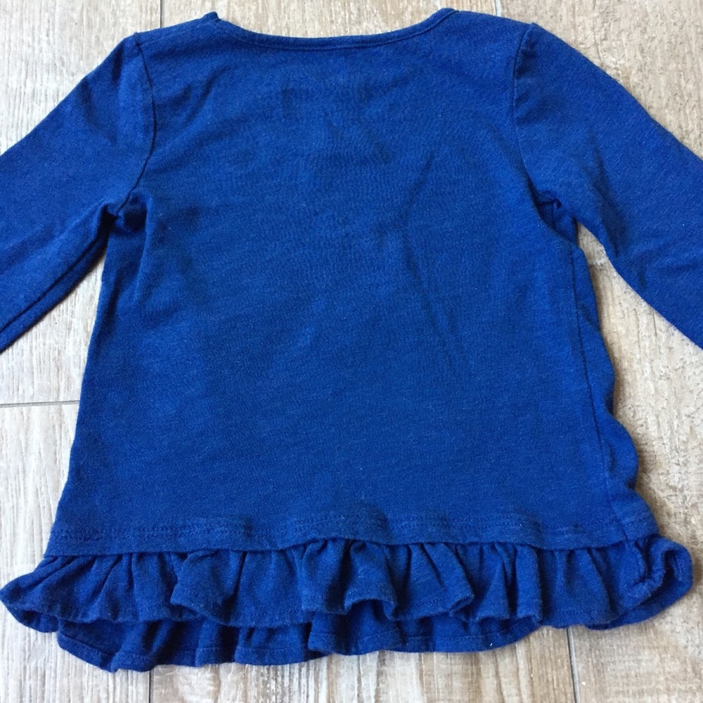 *SOLD*  Frozen 2T❄️ Elsa Magical Blue Sequence Tee - Picture 8 of 8